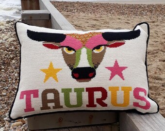 Taurus cross stitch kit - large