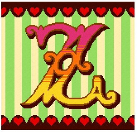 Curieux Alphabet Cross Stitch Kit - Z