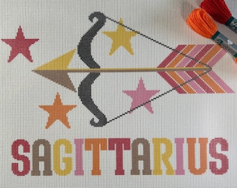 Sagittarius needlepoint kit