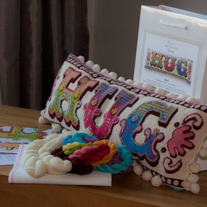 Hug Cross Stitch Kit - small
