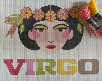 Virgo needlepoint kit