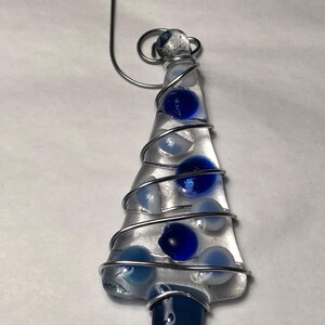 Funky glass christmas ornaments