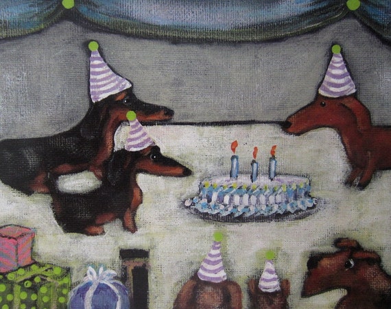 dachshund birthday party