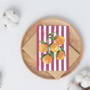 Orange Ausstrahlung Grußkarten, Briefpapier-Set, Zitrus inspirierte Briefpapier, Dankeskarten, Sommer Grußkarten, Obst Briefpapier