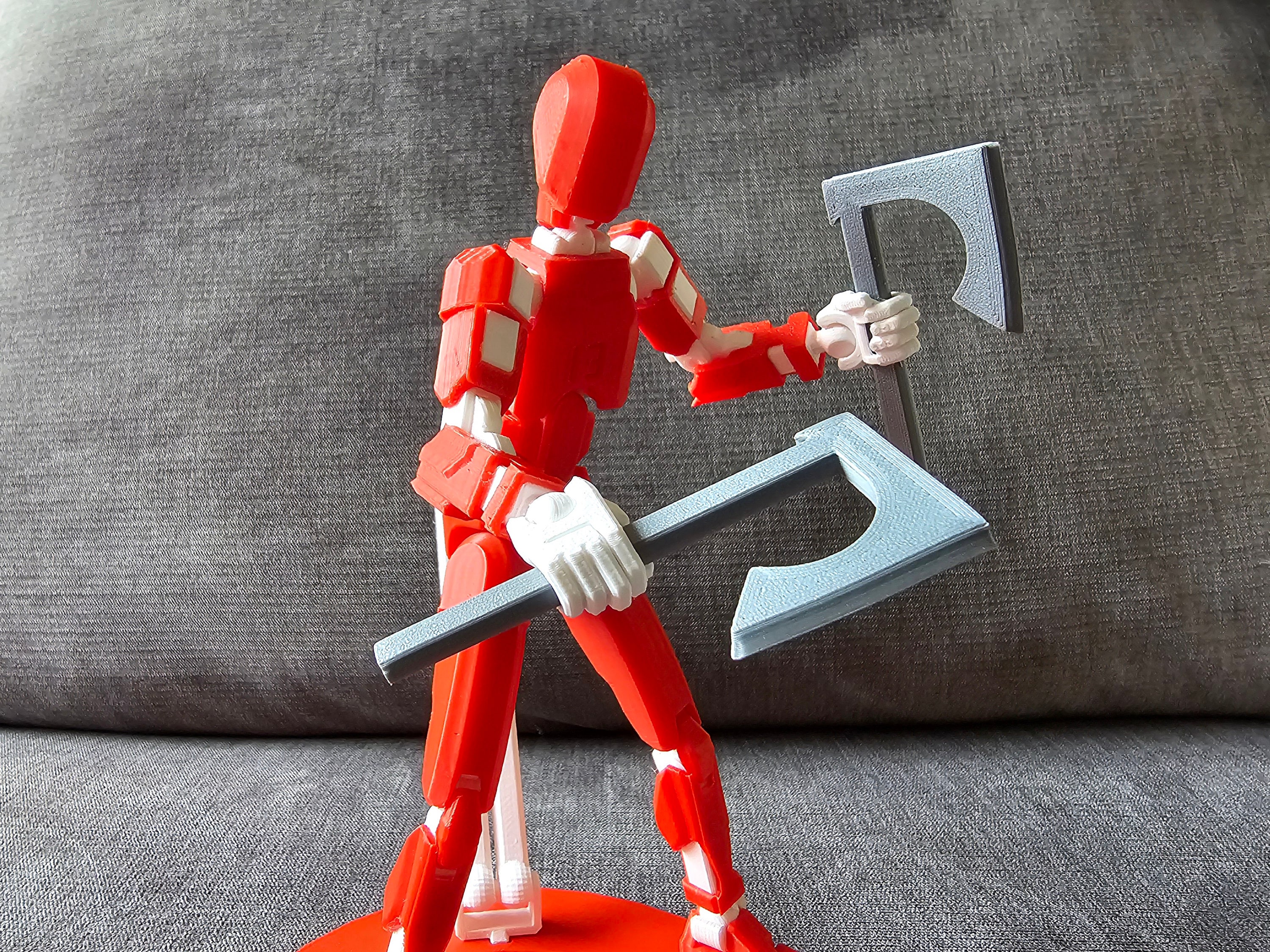 Viking Warrior Axes Dummy 13 Articulated Action Figure - Etsy