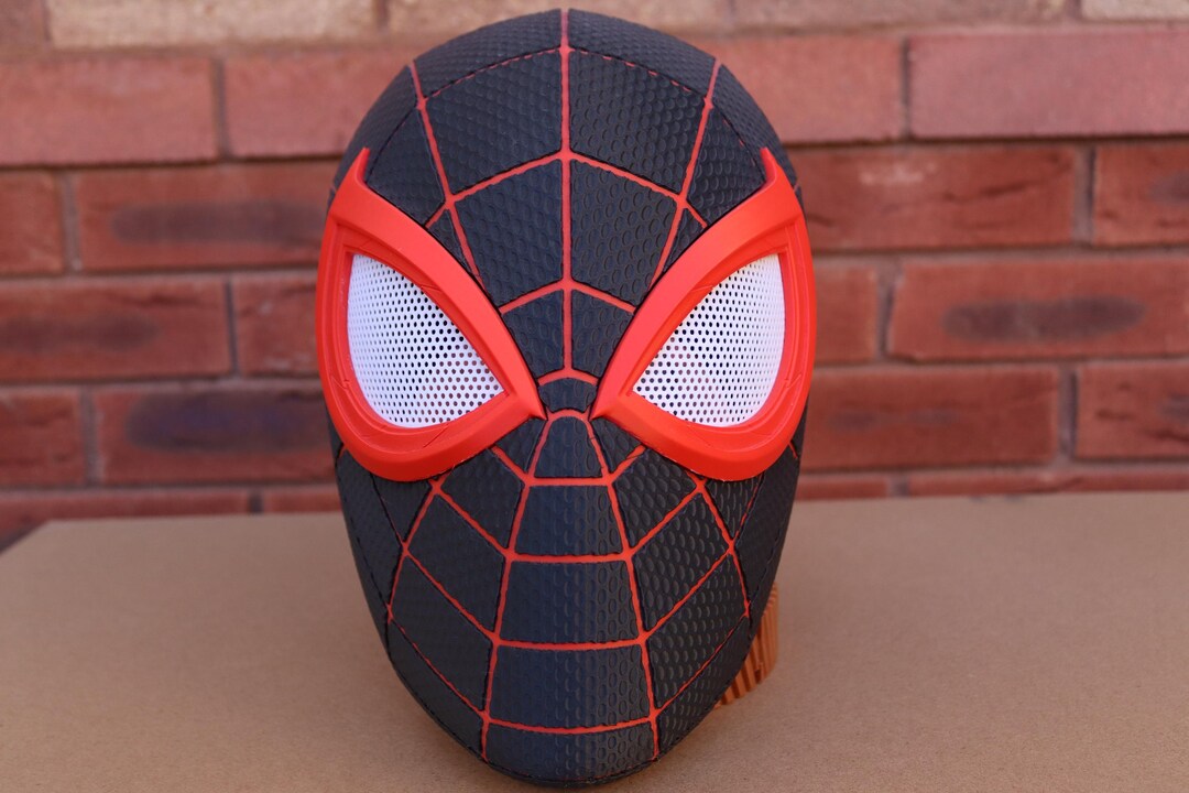Stealth Web Machine Stealth Web Hero Mask – Hand Finished 3D Printed Cosplay Helmet - Etsy
