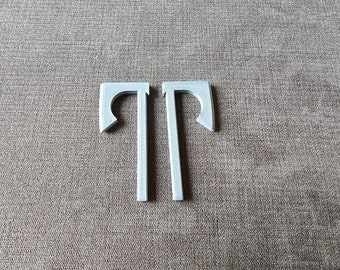 Figura de acción articulada de 13 hachas de guerrero vikingo