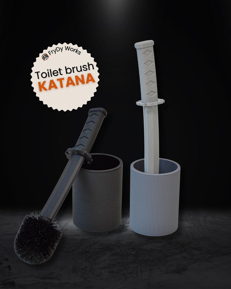 FrydyWorks Katana Toilet Brush - Thumbnail 5