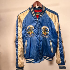 Authentic Fujin Wind God Bomber Jacket - Japanese-bought Vintage Streetwear - windbreaker