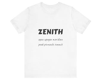 Same Yet Different Series - &quot;Zenith&quot; - Unisex Jersey Short Sleeve Tee