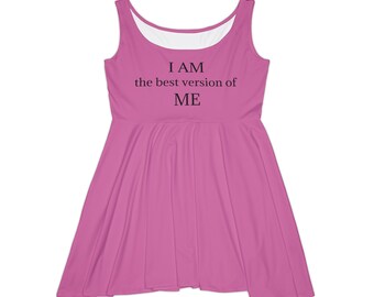 I AM ME - Women&#39;s Skater Dress (AOP)