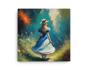 Una ragazza come Alice - Tela sottile