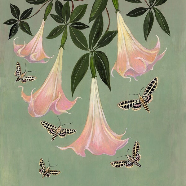 Angel's Trumpets - Print