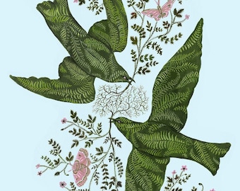 Fern Birds - Print