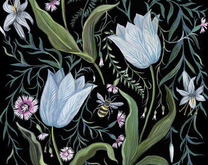 Through the Tulips - Print