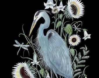 The Heron - Print