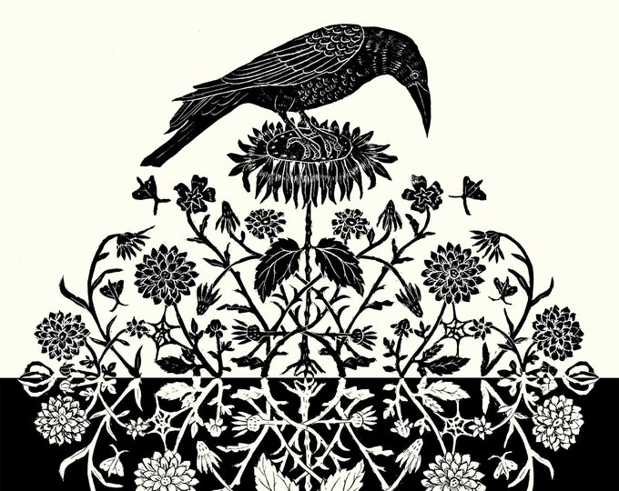 One Crow Sorrow - Print