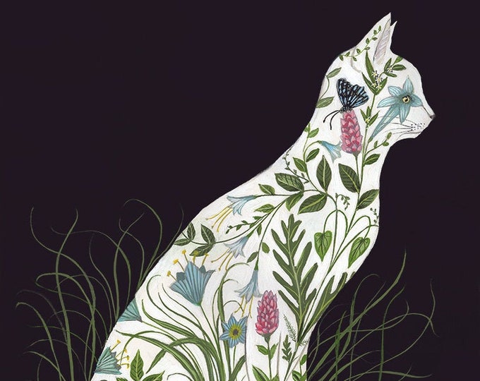Botanical Cat - Print