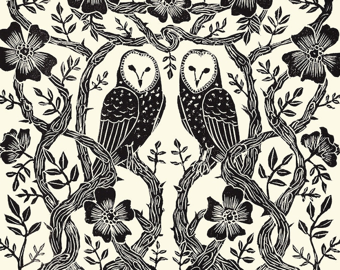 Rose Owls - Print