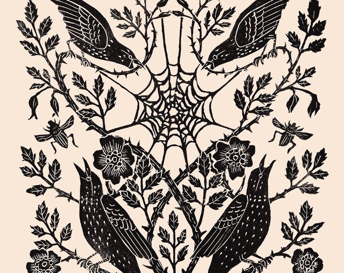 Tangle Rose - Print