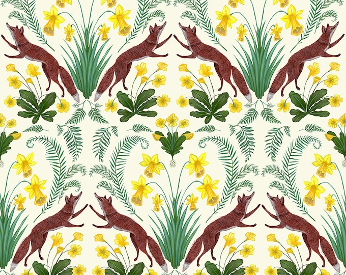Spring Foxes - Print