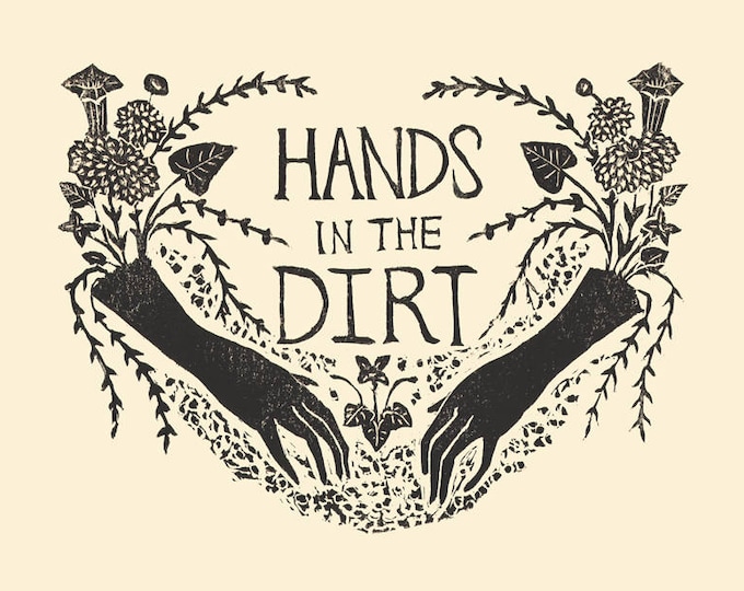 Hands in the Dirt - Print