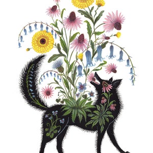 Wild Flower Eater - Print