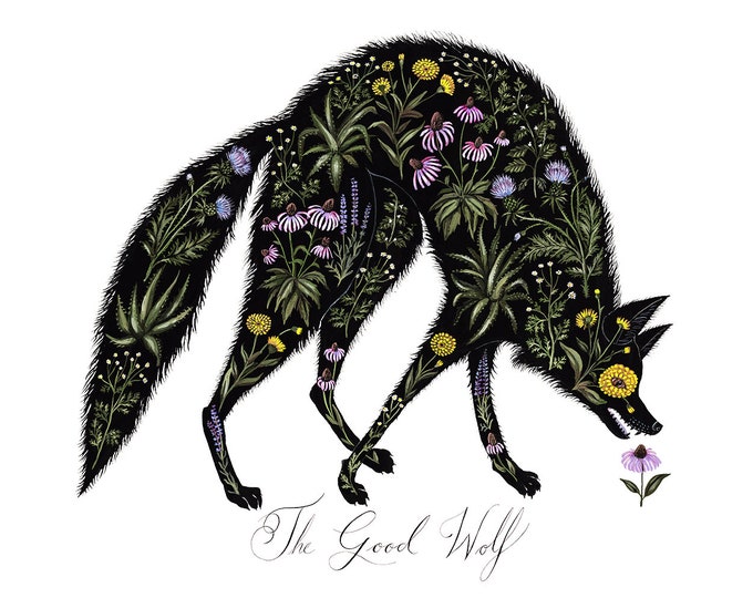 The Good Wolf - Print