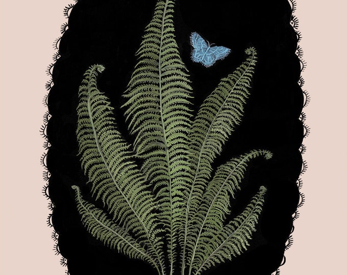 Ostrich Fern - Print