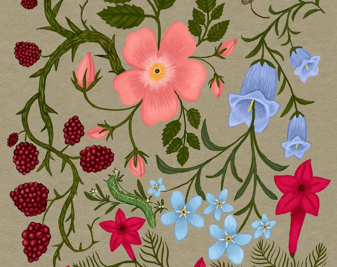 Understory - Botanical Art - Art Print