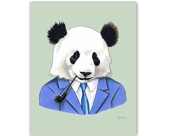 Panda print 5x7
