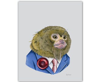 Pygmy Marmoset print 8x10