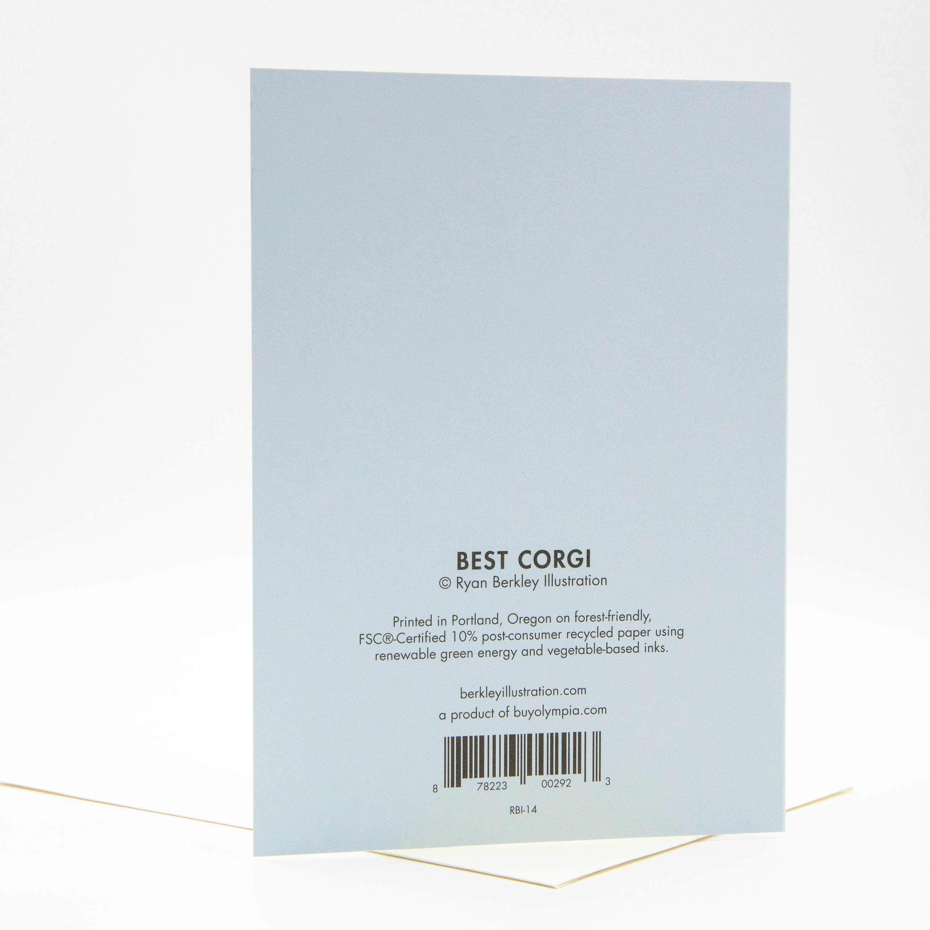 Greeting Card Corgi You're Simply the Best Blank - Etsy