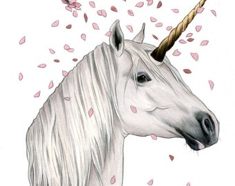 Legend Unicorn Limited Edition Art Print by Ryan Berkley