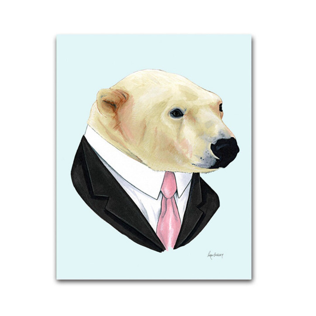 Polar Bear Print 8x10 - Etsy