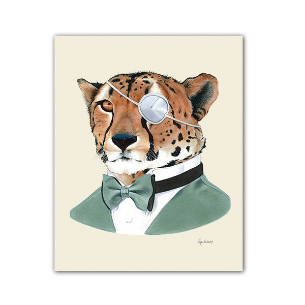 Cheetah print 11x14