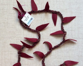 Handcrafted Felt Lei - Ti open style TO-03