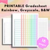 Printable Teacher Grade Book and Attendance Sheet, Grade Sheet PDF ...