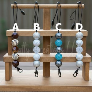 Ice Ice Honey / Frosted / Leopard / Silicone Beads / Plastic Beads / Freshie Hangers / Hanger / Hangers / Freshies / Freshie Hanger