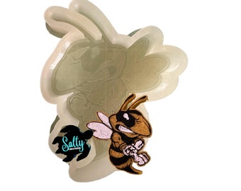 Hornet / Bee / Regular or Vent Clip / Freshie Mold / Silicone Mold / Molds For Freshies / Aroma Bead Molds