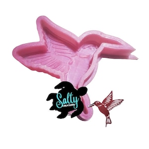 Hummingbird / Bird / Silicone Freshie Mold / Freshie Mold / Mold / Silicone Mold / Molds For Freshies / Aroma Bead Molds