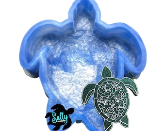 Sea Turtle - Freshie, Clay, Soap, Wax Silicone Mold