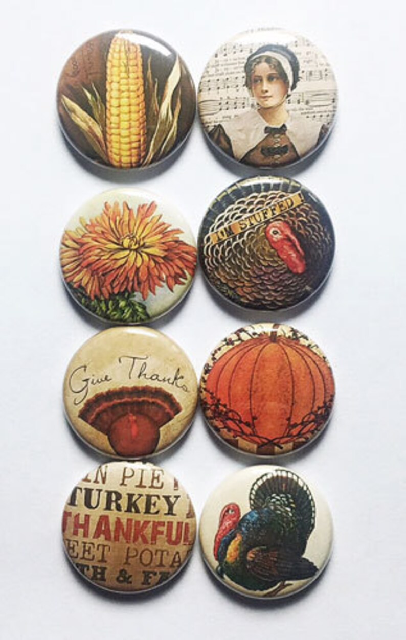 Vintage Thanksgiving Flair