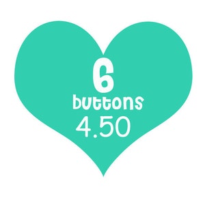 6 flair buttons for 4.50 image 1