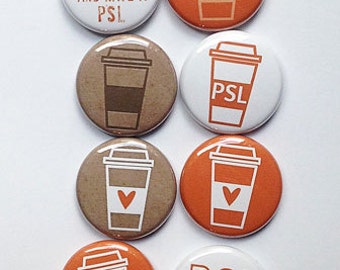 Pumpkin Spice Latte Flair