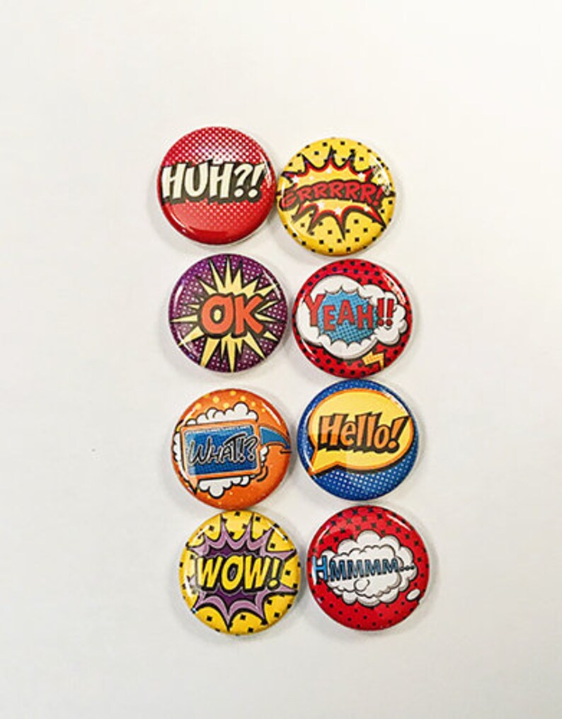 Comic Words 2 Flair image 1