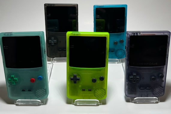 Gameboy Color W/ Amoled Touch Screen Plus Upgrades - Etsy