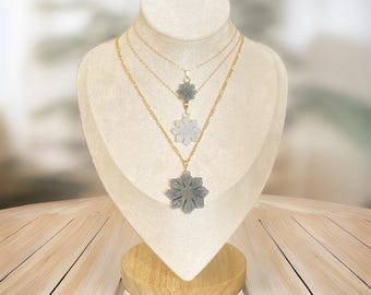 Jade Filipino Sun Necklace | Silver Necklace | jade charm | natural hand-carved jade | pinoy pride