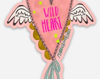 Wild Heart Sticker READY TO SHIP