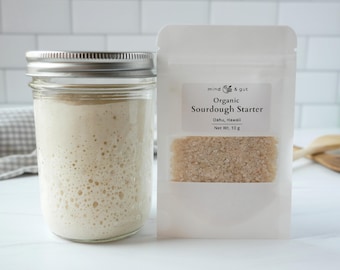 Organic Hawaii Sourdough Starter, Dehydrated